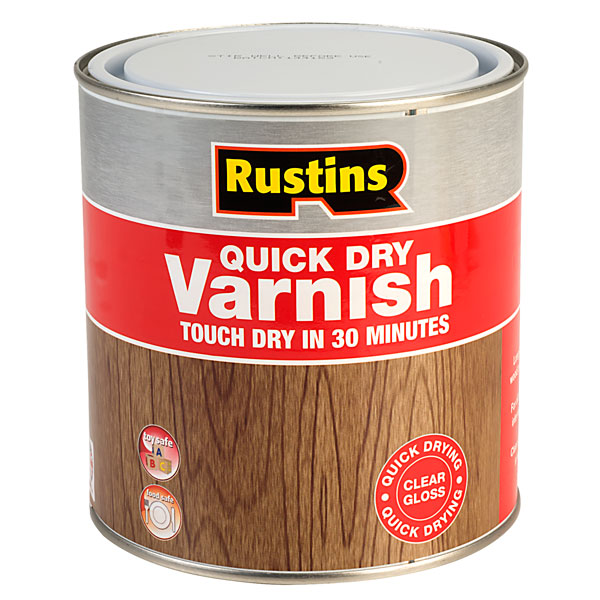 Rustins AVGC1000 Quick Dry Varnish Gloss Clear 1 Litre eBay