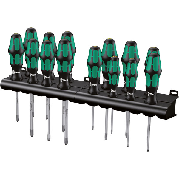 WERA 05105630001 Kraftform Big Pack 300 Serie Set 14pc