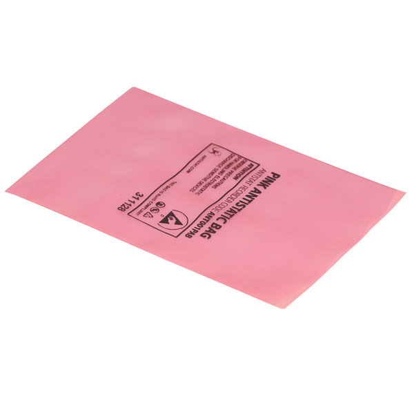 Antistat 001-0003 Borsa antistatica rosa 4X6