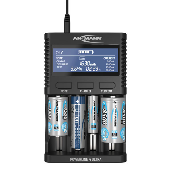 ANSMANN 1001-0080-UK POWERLINE 4 Ultra UK
