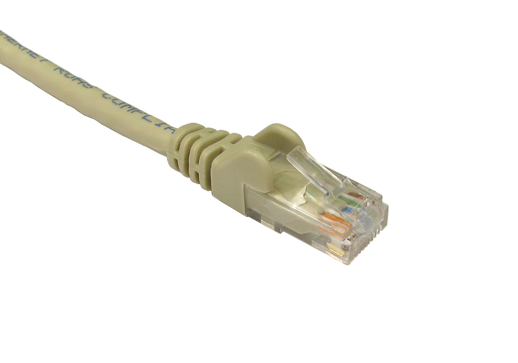 GC660 - 0.5 Metres NETWORK 6 ETHERNET CABLE LSOH PATCH LEAD - MOULDED - GREY