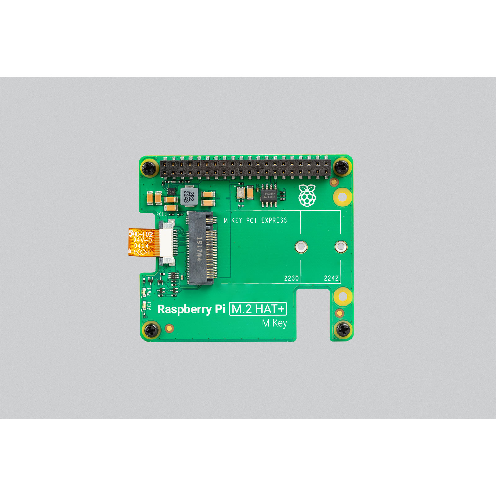 Raspberry Pi SC1166 M.2 HAT+ for Raspberry Pi 5