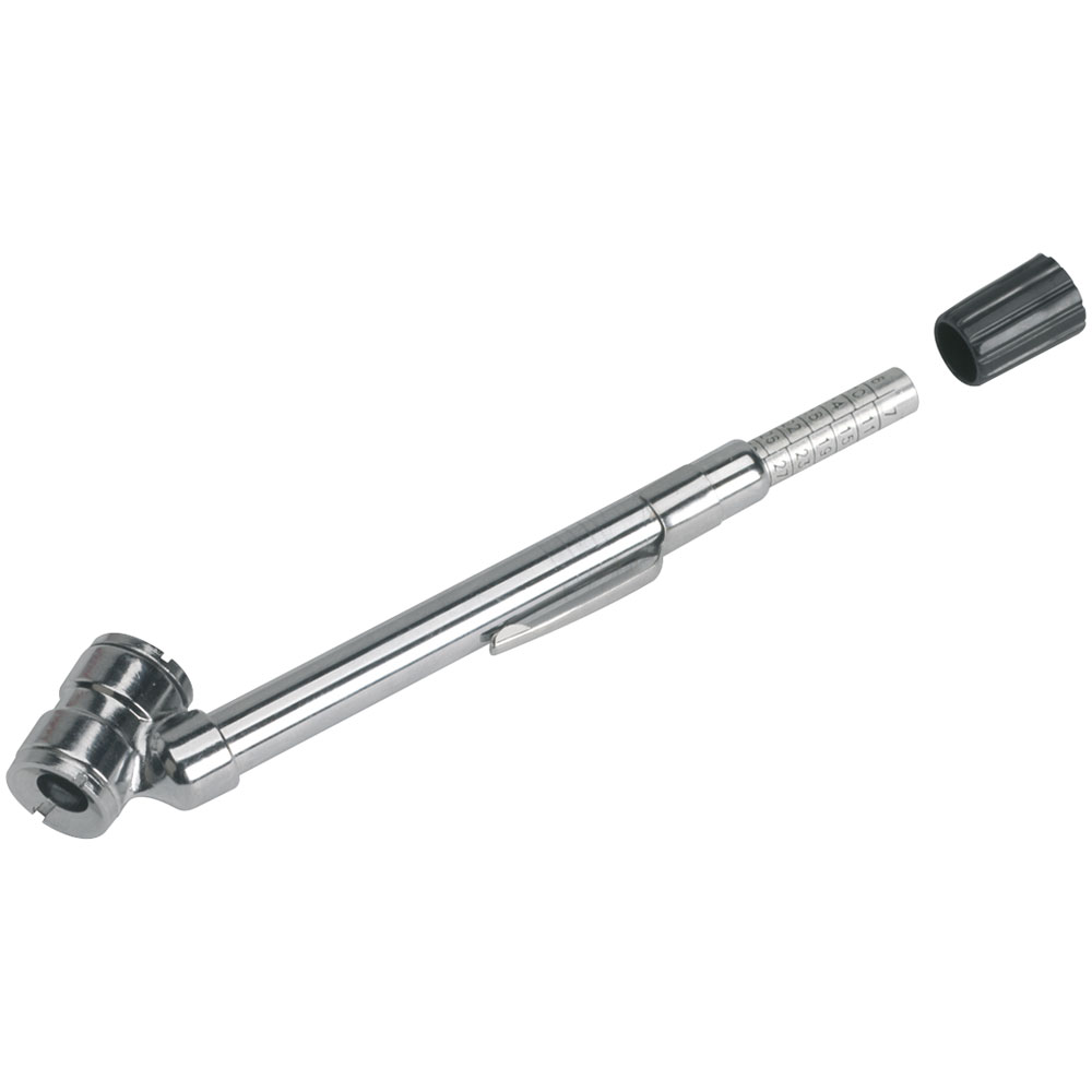 Sealey TSTPG8 Universal Deluxe Tyre Pressure Gauge with Pocket-Clip 6-50psi