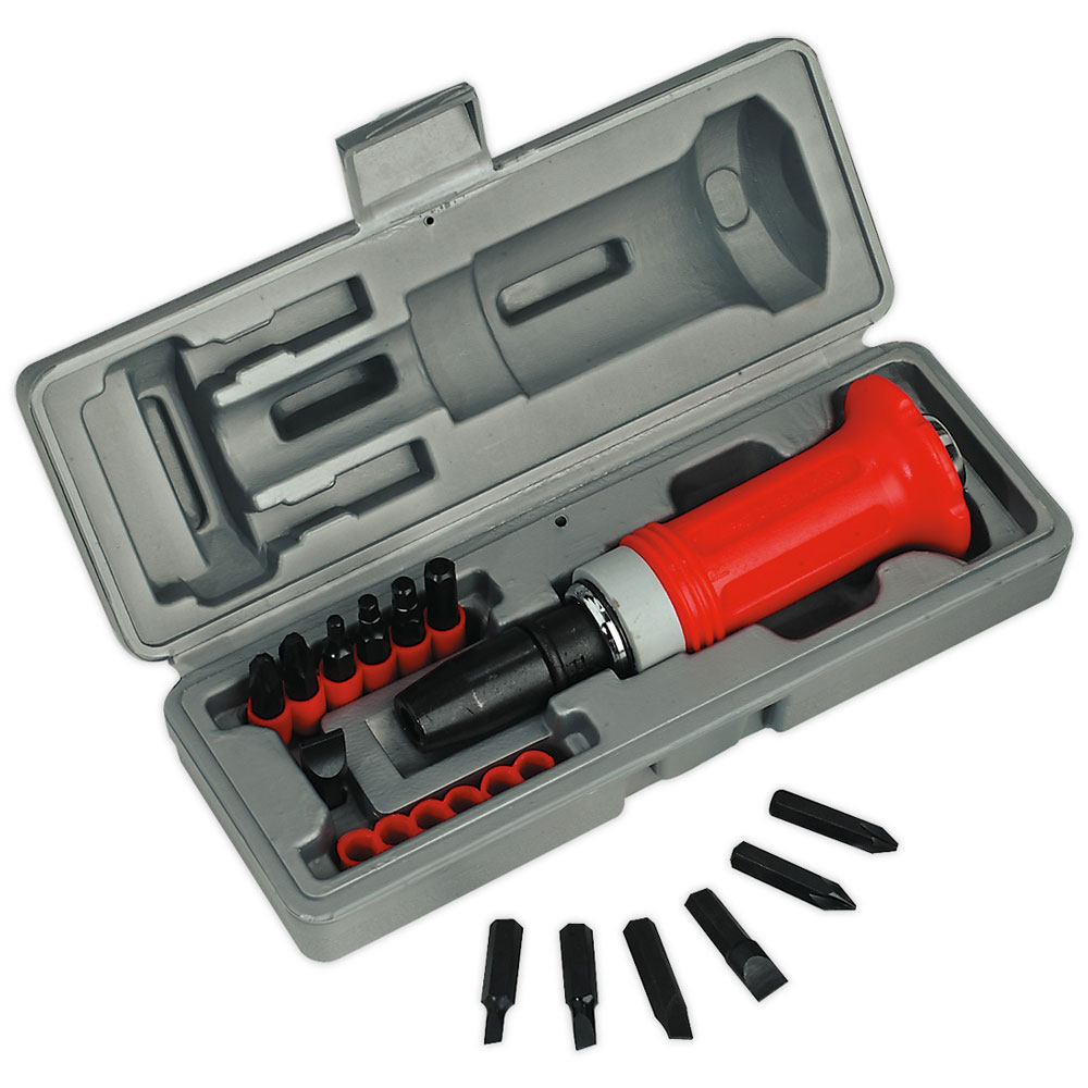 Sealey AK2081 Conjunto de controladores de impacto 15 PPC Protection Grip