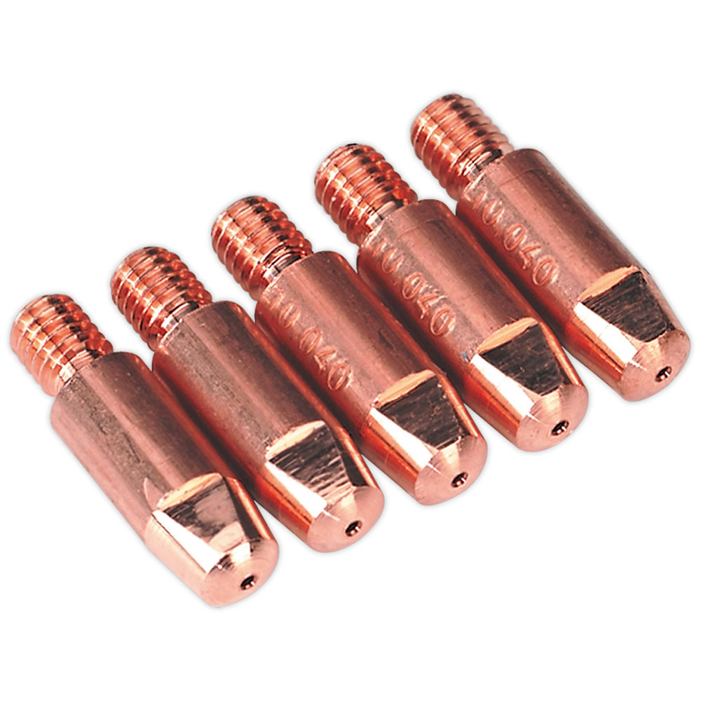 Sealey MIG918 Pointe de contact 1,0 mm Tb25/36 Lot de 5