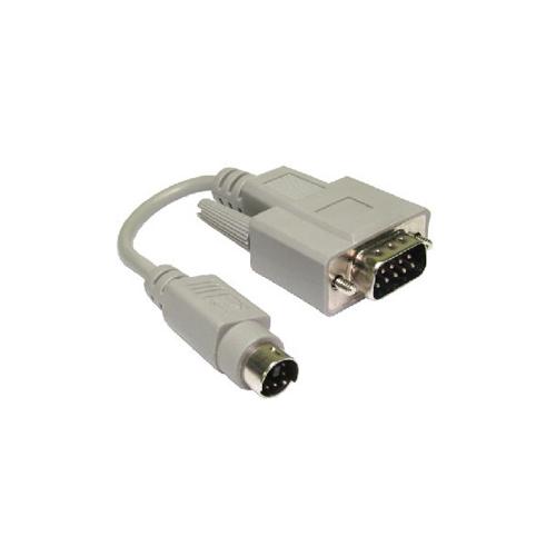 GP1468 PS2 to 9 Pin Serial Mouse 15cm Cable Adapter Convertor
