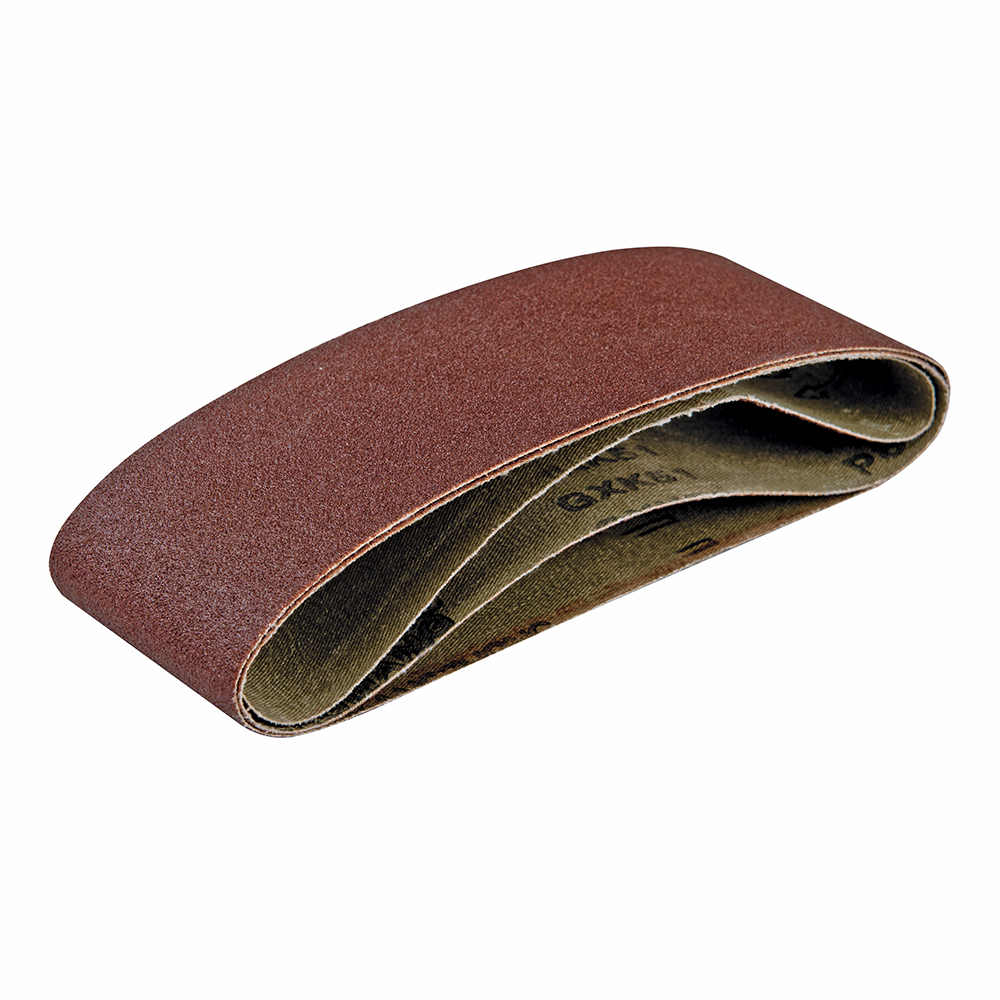 Aluminium Oxide Sanding Belt 5 pack 76 x 533mm (3 x 21