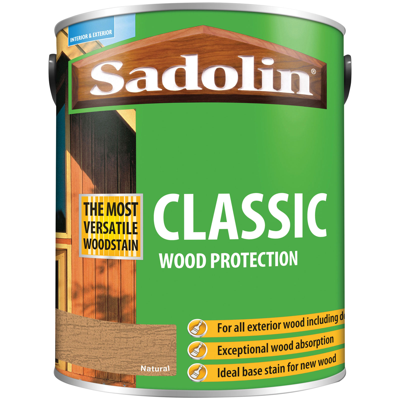 Sadolin 5028504 Classic Wood Protection Naturale 5 litri
