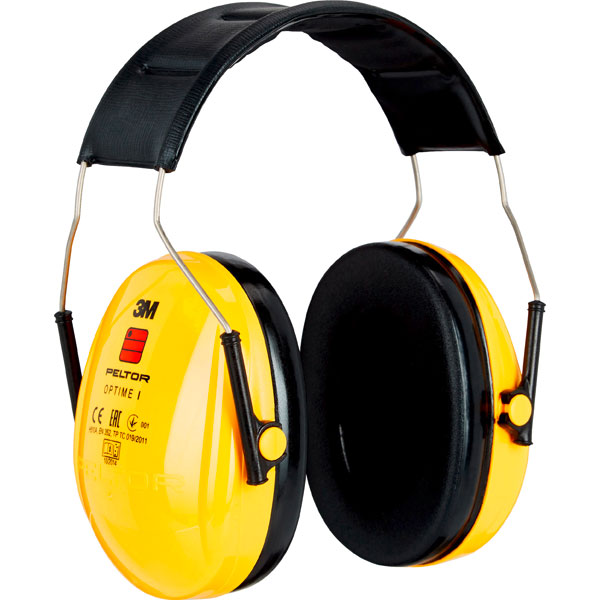 3M ™ PelTor ™ Optime ™ I ARMUFFS, 27 dB, amarillo, diadema, H510A-401-GU