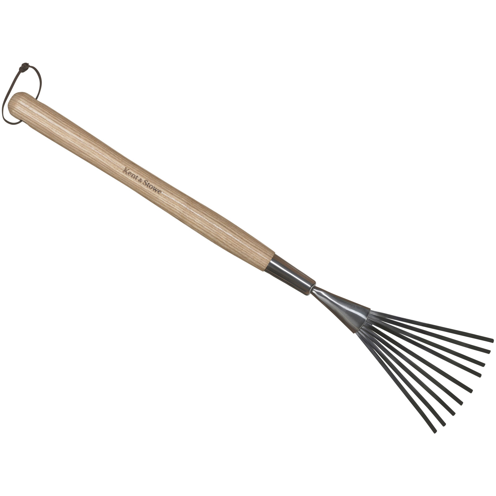 Kent & Stowe 70100187 Stainless Steel Hand Border Rake, FSC®