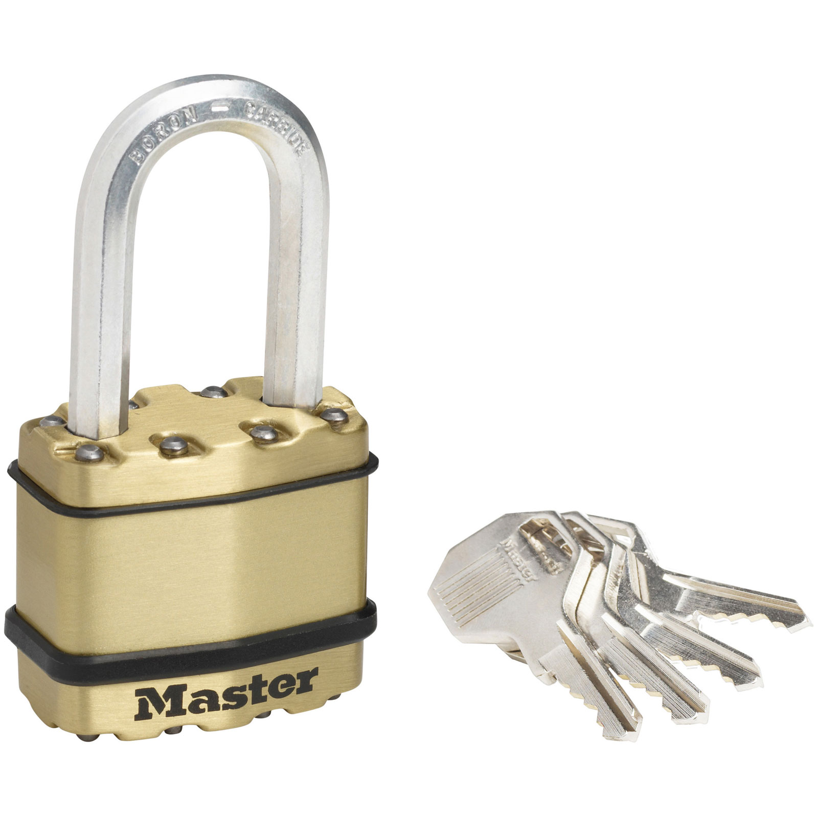 Master Lock M1BEURDLF Excell™ Finitura in ottone Lucchetto da 45 mm a 4 pin - Arco da 38 mm