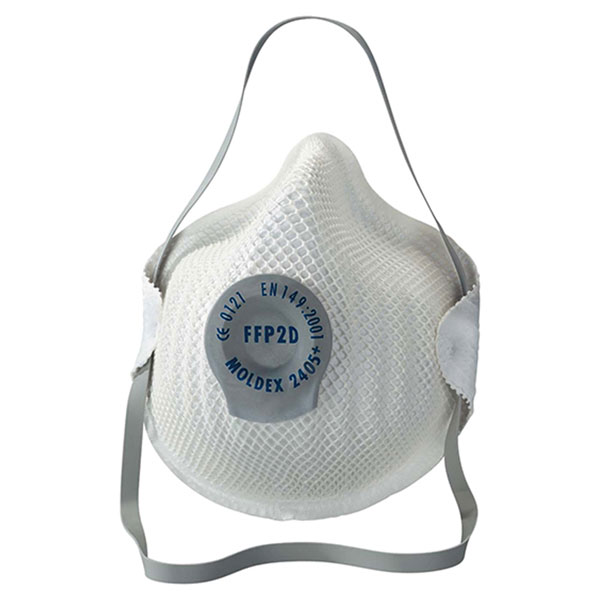 Moldex 2405-55 Classic Series FFP2 NR D Valved Mask (Pack 5)