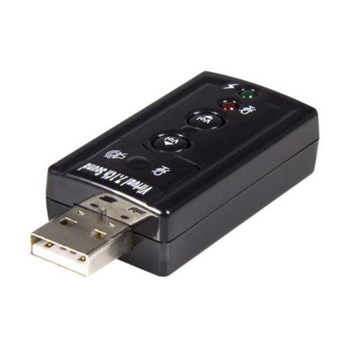 ICUSBAUDIO7 Scheda audio esterna adattatore audio stereo USB Startech Virtual 7.1