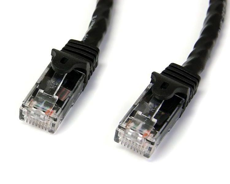 N6PATC15MBK Cavo patch Startech Gigabit nero antigroviglio RJ45 UTP Cat6 15 m