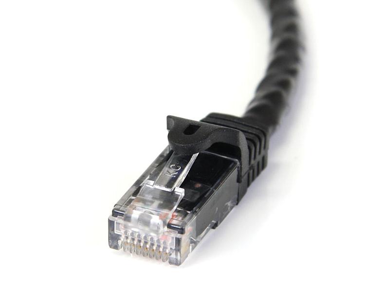 N6PATC15MBK Cavo patch Startech Gigabit nero antigroviglio RJ45 UTP Cat6 15 m