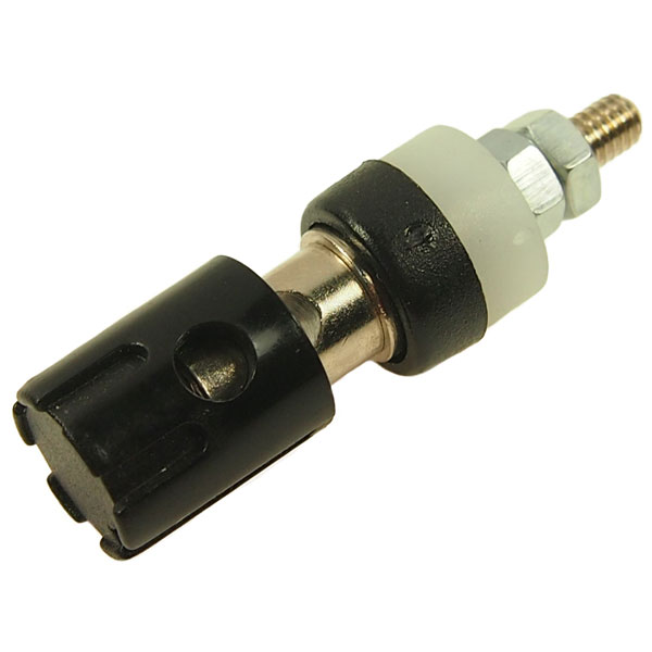 Cliff CL681561 SPT3 binding post, black abs, brass with a nickel plated finish.