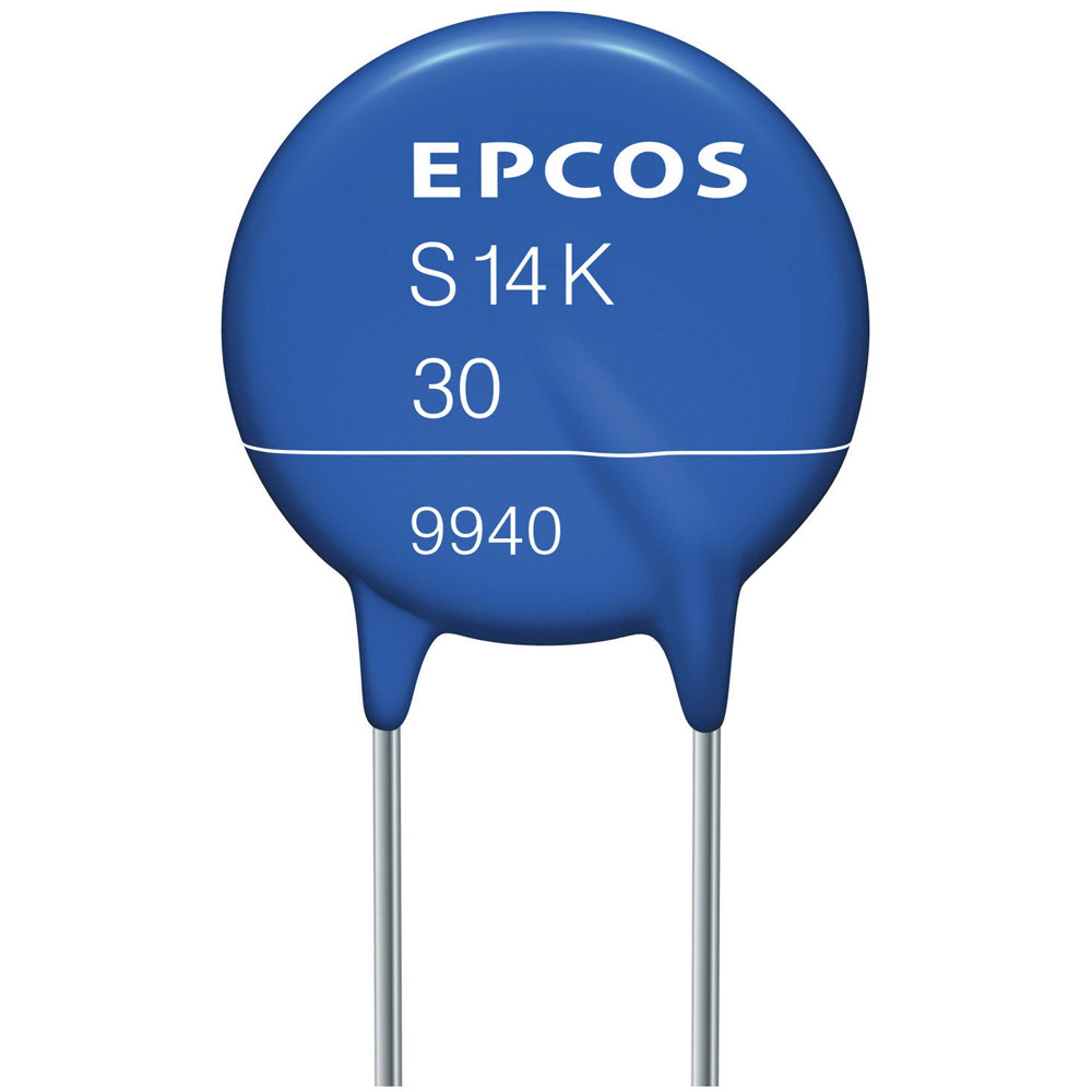 Epcos B72220S0301K101 Varistore con piombo in ossido di metallo 300 V 173 J 20 mm serie standard