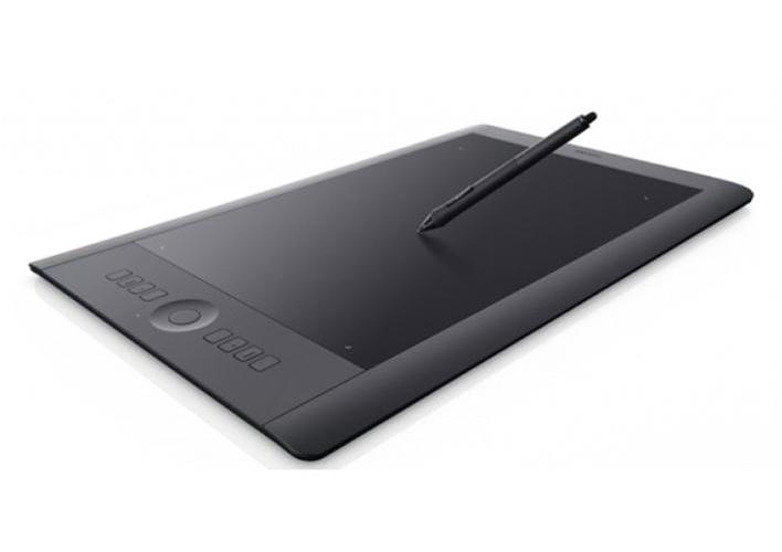 Wacom Intuos Pro PTH-851 Large Graphics Tablet and Pen (Black) - EN & ES