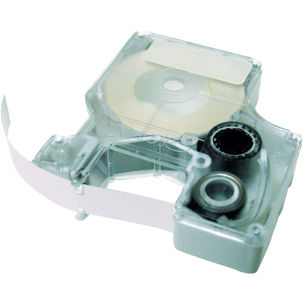 DYMO S0720500 D1 Cinta de 12 mm x 7m Negro en transparente