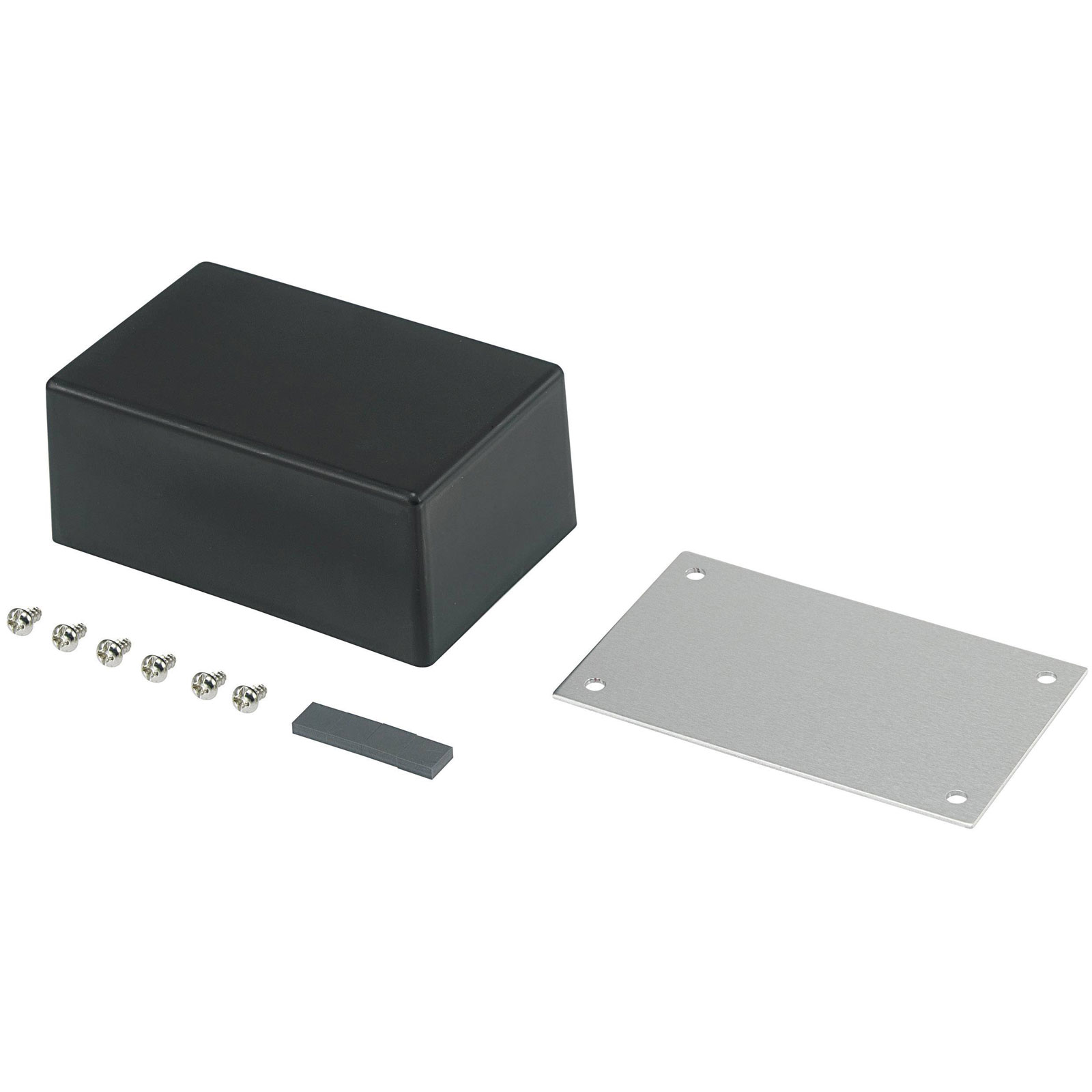 TRUCOMPONENTS 307994 Custodia universale ABS Metallo Nero