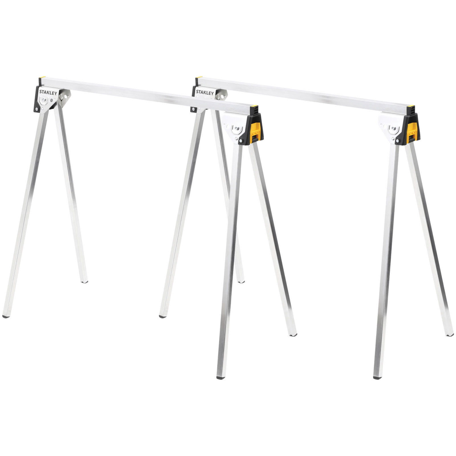 Stanley STST81337-1 Essential Metal Sawhorses (Twin Pack)