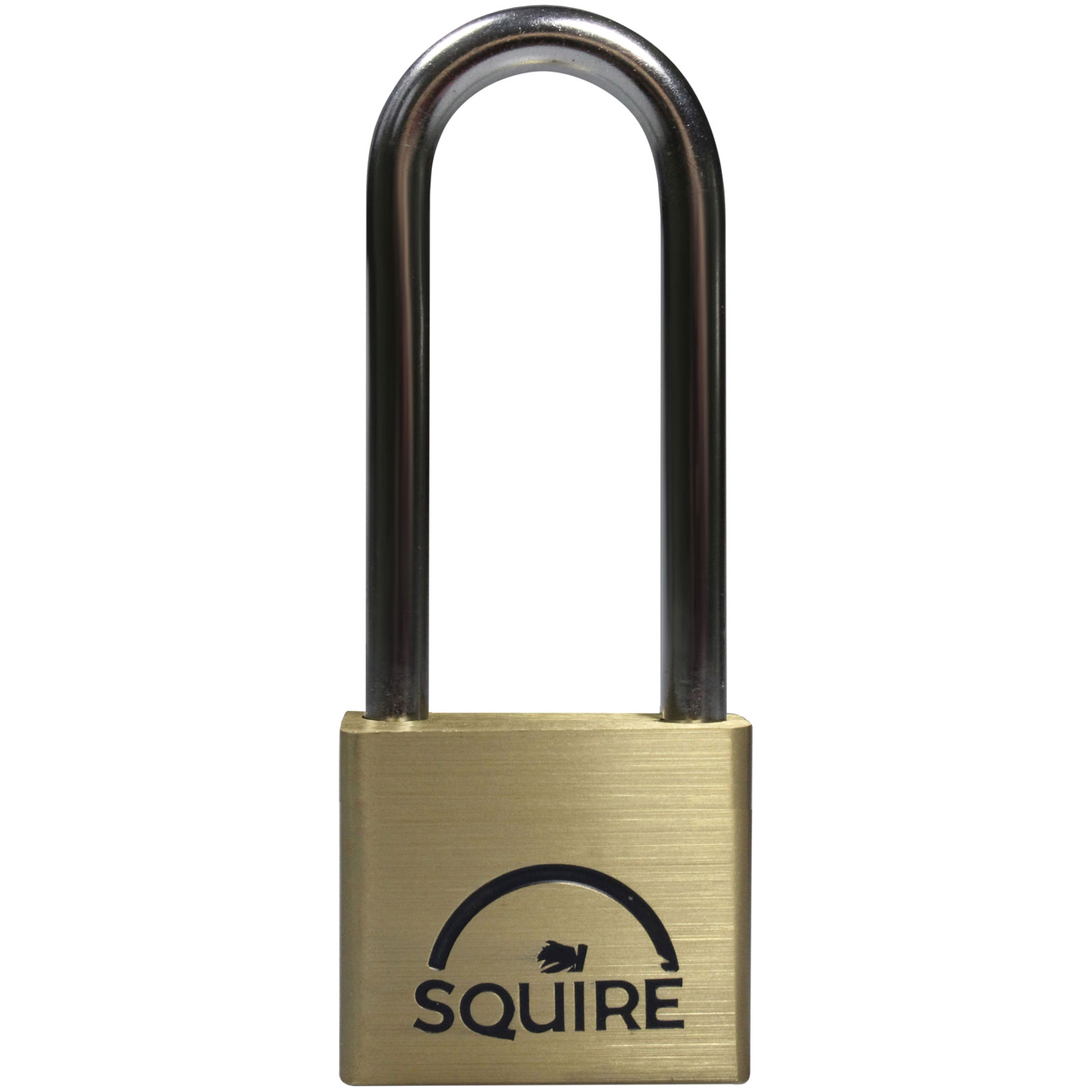 Lucchetto Squire LN4/2.5 LN4LS Lion in ottone a 5 pin, arco lungo 40 mm - 65 mm