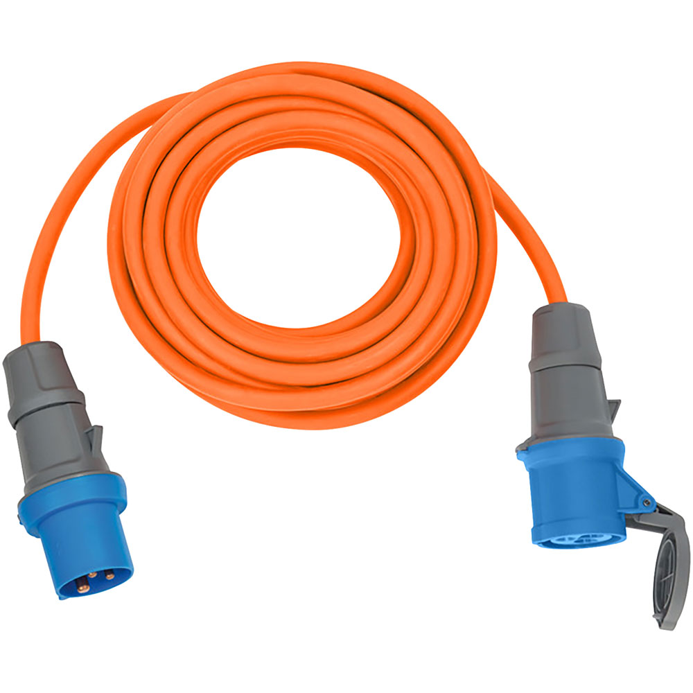Brennenstuhl 1167650610 CAE CAE Cable de extensión de 10 m enchufe y enchufe con tapas de sellado