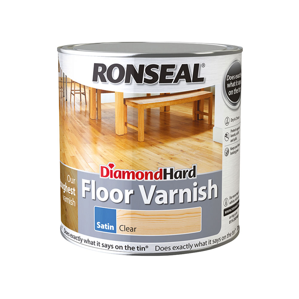 Ronseal 33607 Vernice lucida per pavimenti Diamond Hard 5 litri
