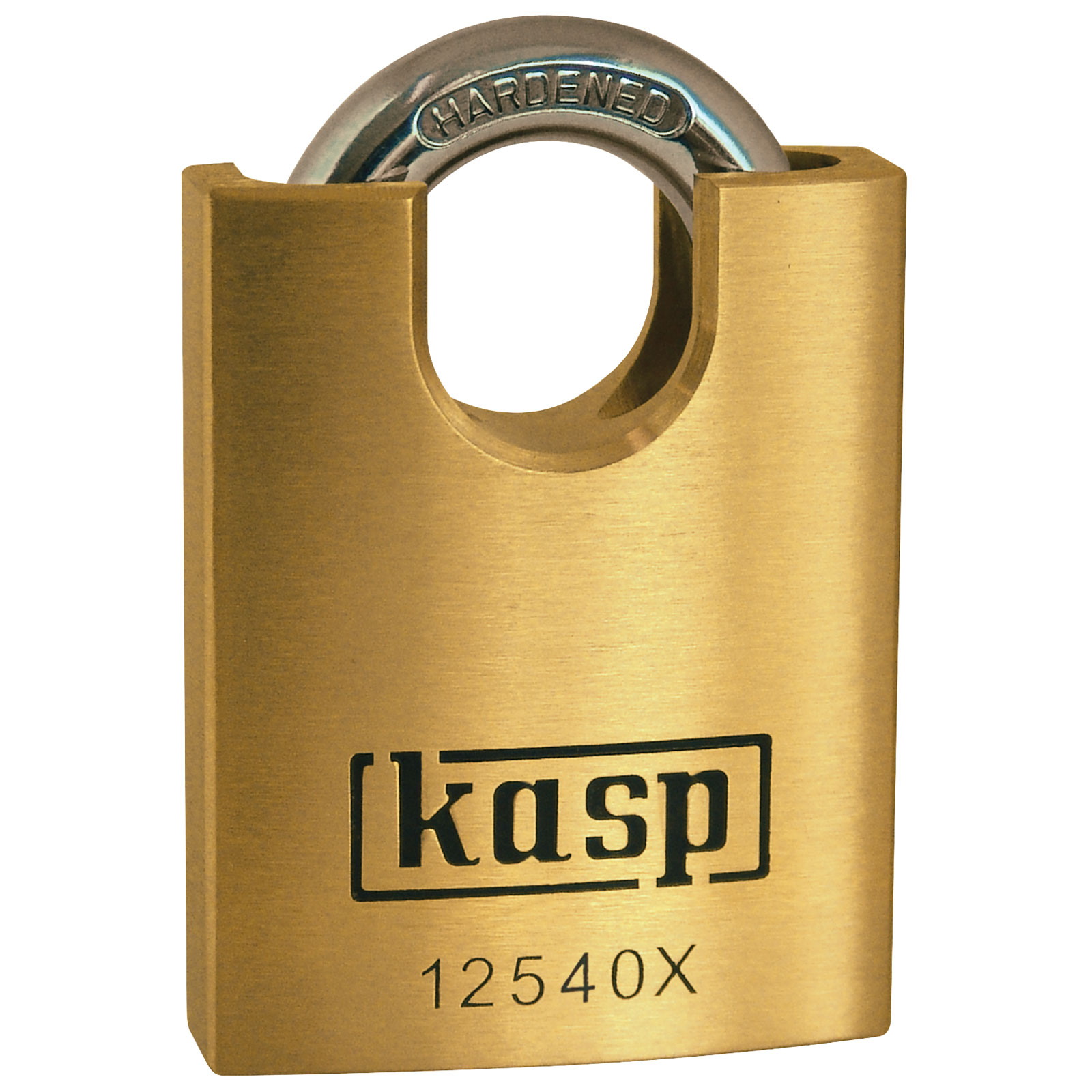 Lucchetto Kasp K12540XD Premium in ottone - 40 mm - Arco chiuso