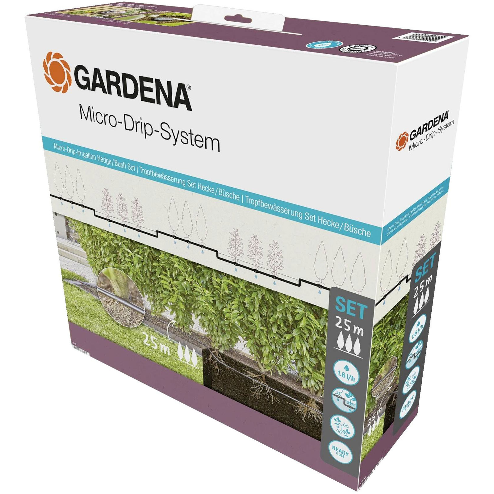 Set di irrigazione GARDENA 13500-20 Micro-Drip-System Irrigazione affidabile