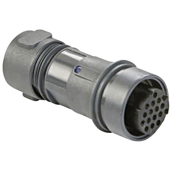 Bulgin PXP6011/22P/CR/0910 Buccaneer 6000 DIN Plug 22 Pins Straight