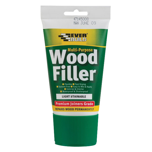 Everbuild MPWOODWE2 Multi-Purpose Premium Joiners Grade Wood Filler White 250ml