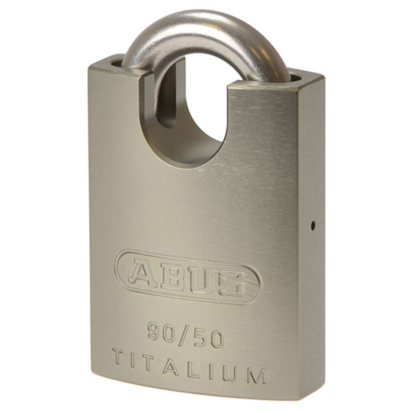 ABUS 55292 90RK / 50 mm Titalium ™ Calade de cadenas fermée