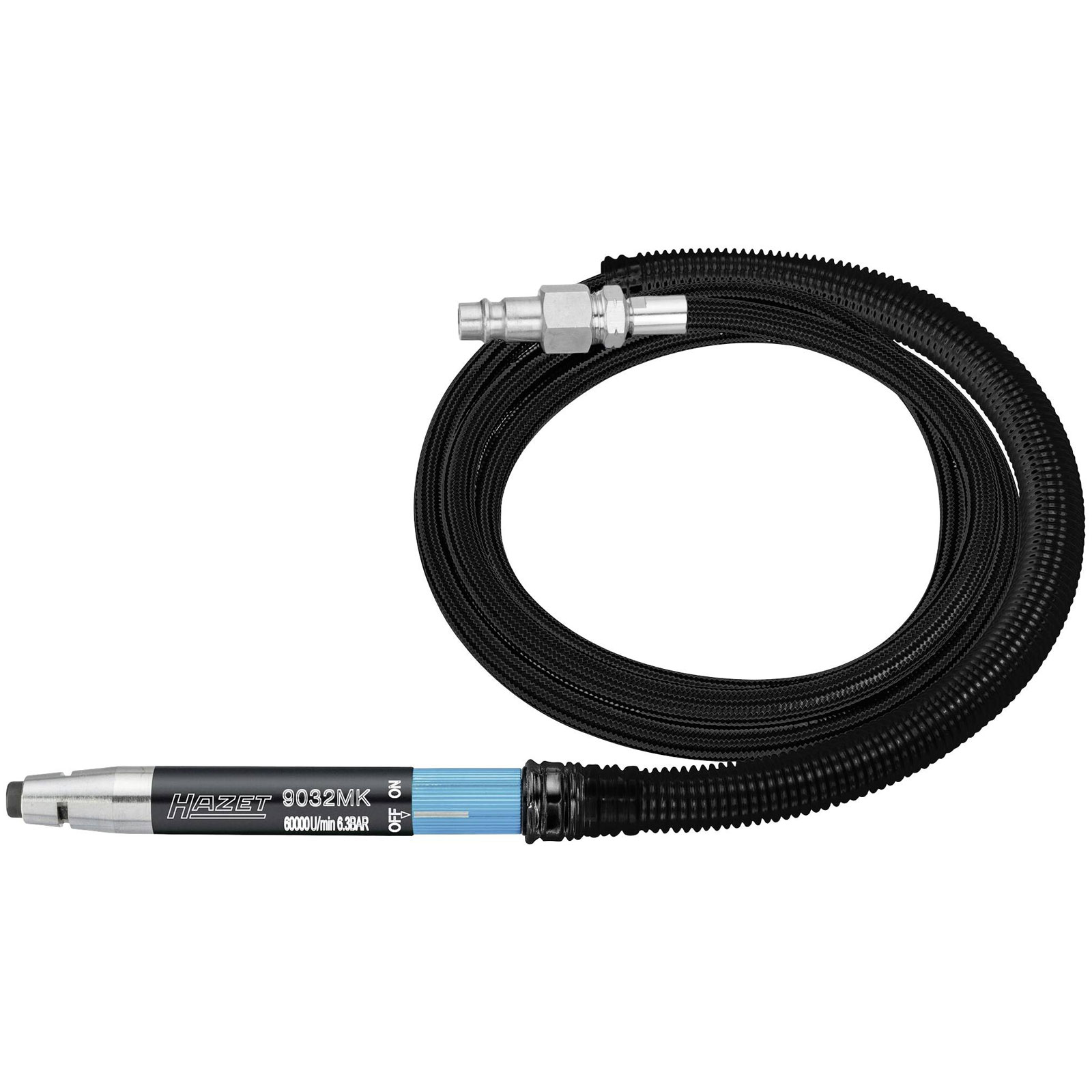 HAZET 9032MK Strumento rotante pneumatico 6,3 bar preciso in spazi stretti