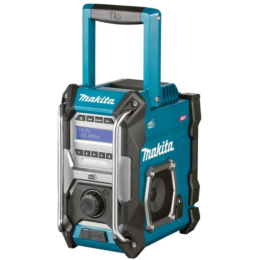 Makita MR003GZ MR003GZ DAB/DAB+ Job Site Radio 240V & Li-ion Bare Unit