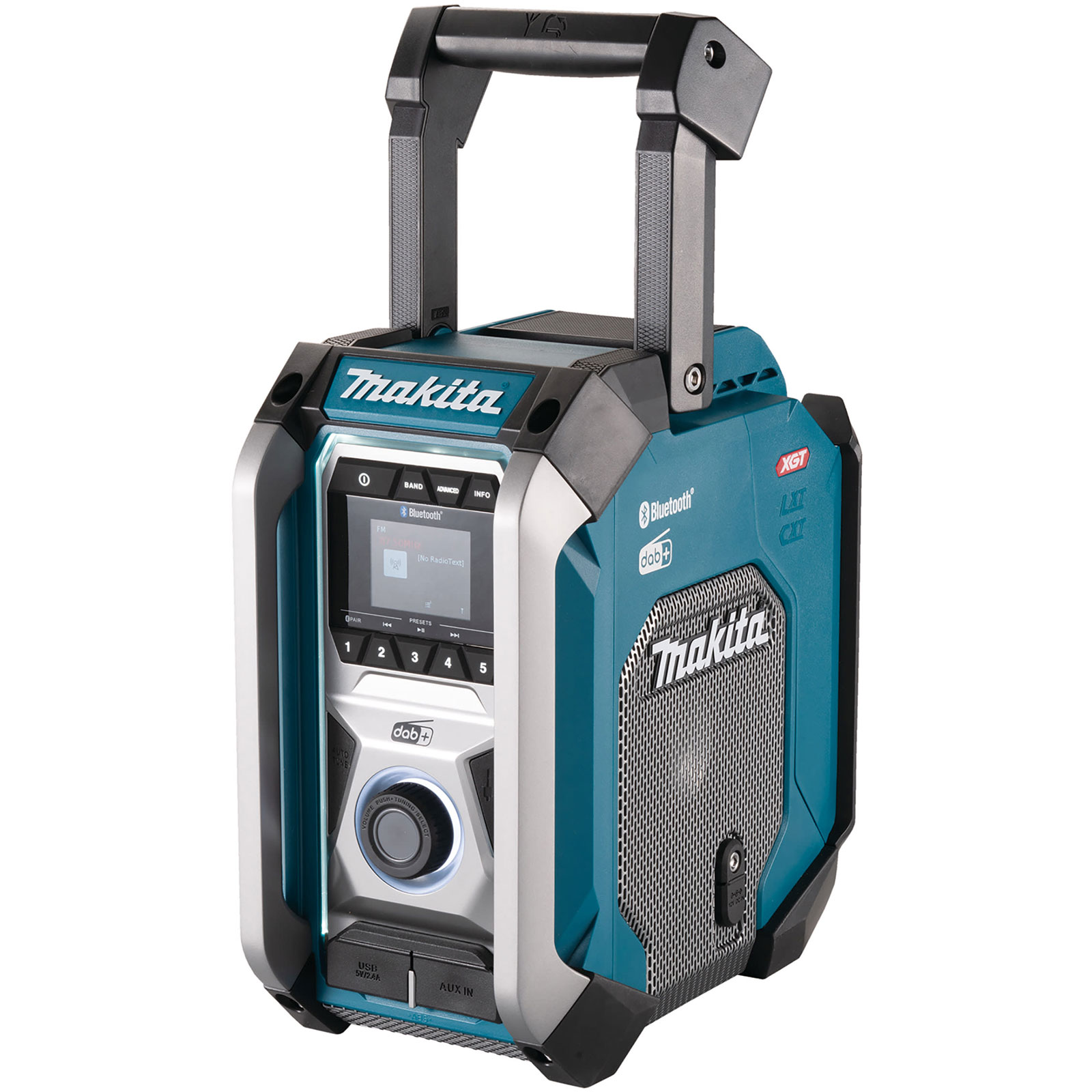 Makita MR007GZ MR007GZ DAB/DAB+ Bluetooth Job Site Radio 240V & Li-ion Bare Unit
