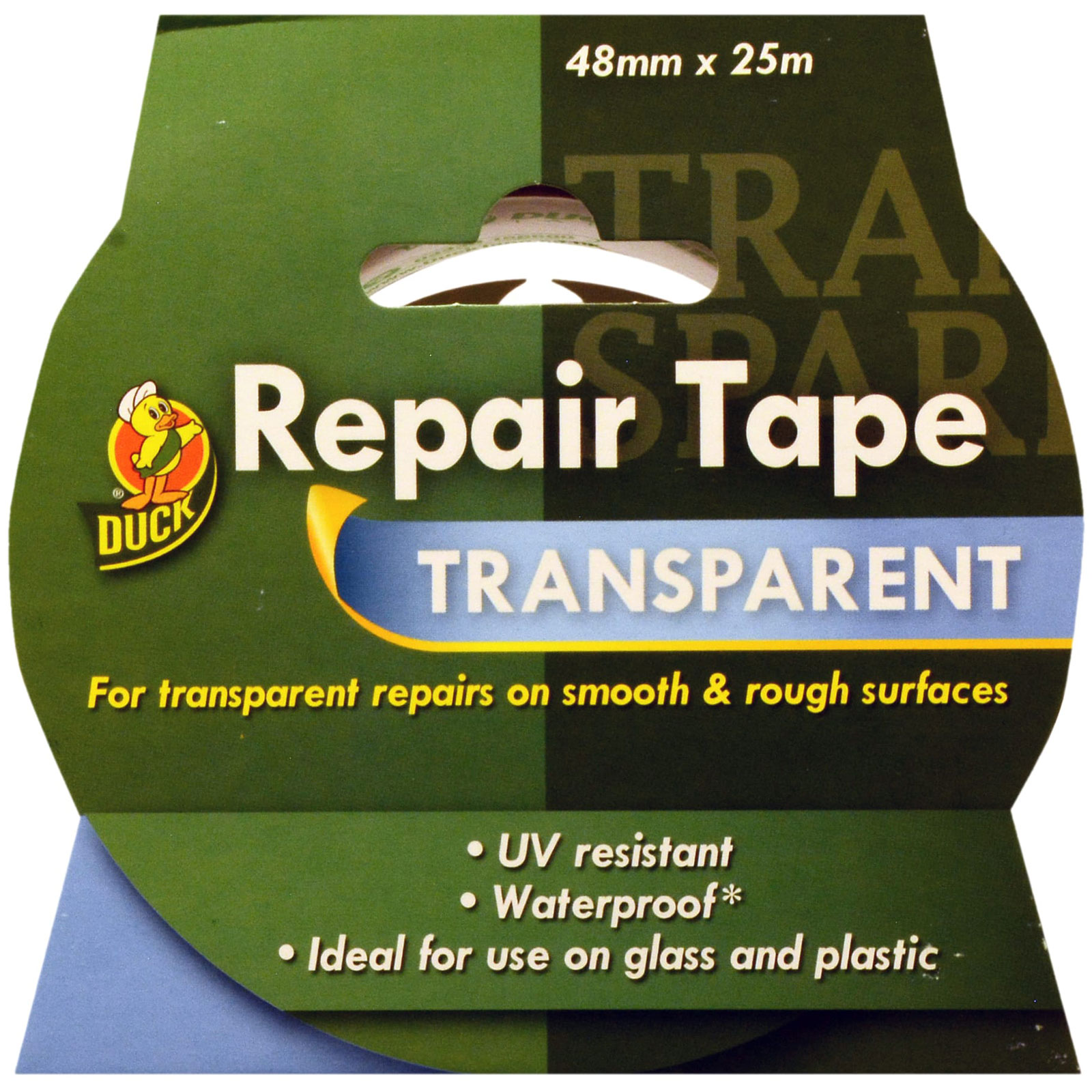Shurtape 260195 Ruban de réparation Duck Tape® Transparent 48 mm x 25 m