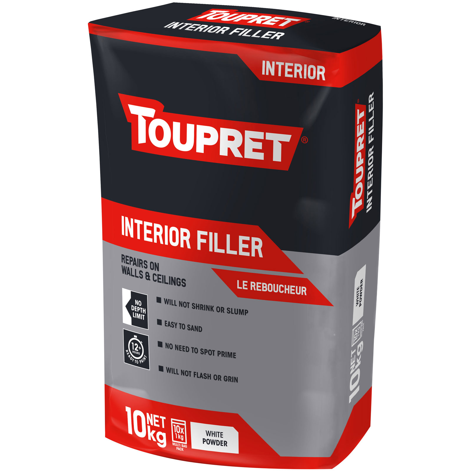 Toupret TTREB7101GB Riempitivo per interni 10 kg