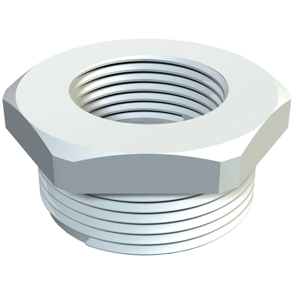 OBO Bettermann 2030640 M32-25 Riduttore in plastica grigio chiaro senza alogeni