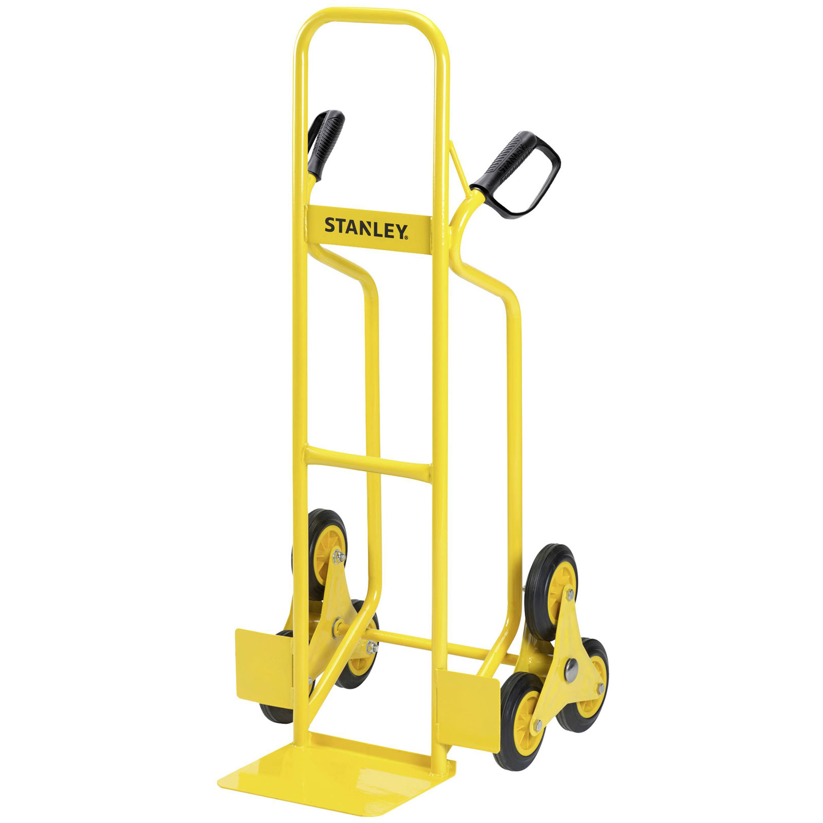 Stanley SXWTD-HT523 Carriola per sacco in acciaio, capacità 200 kg, sistema a 3 ruote