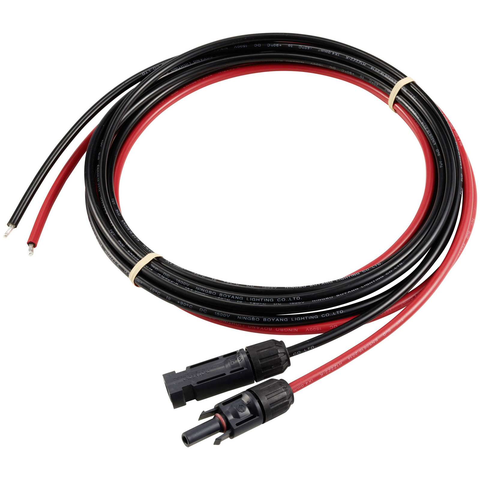 Sygonix SY-6408054 Cavo solare 5 m 6 mm² estremità aperte set di 2