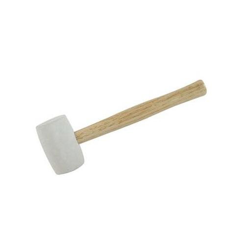 Silverline White Rubber Mallet 16oz DIY Tool