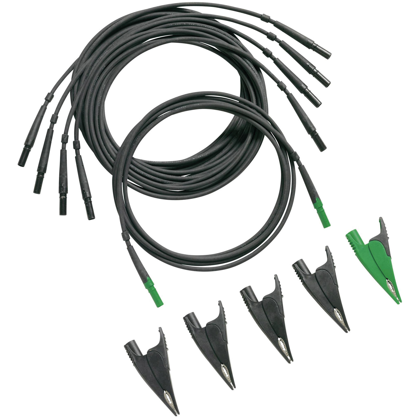 Fluke 2157713 TLS430 Test de sécurité Plomb Banana Jack 4 mm Clips d'alligator 1pc