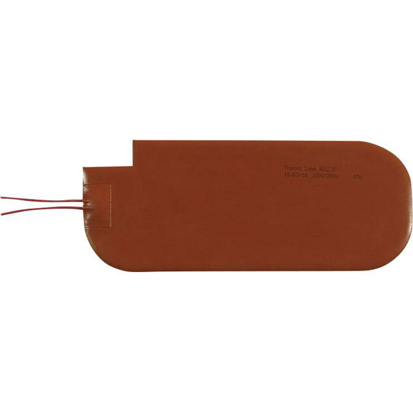 Thermo Technologies 3346112 Fille de calefacción de silicona 230V 350W IPX7 235x95 mm