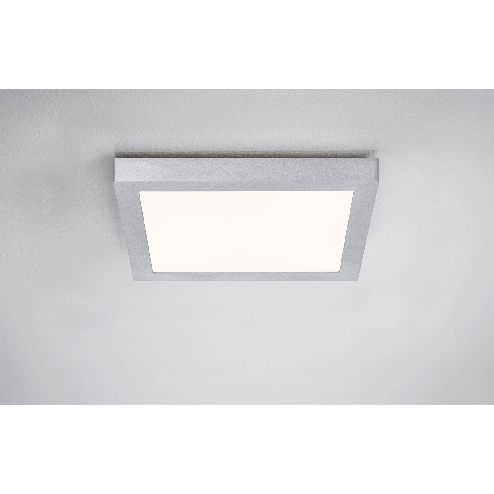 Pannello LED Paulmann 706.5 Lunar 17W Bianco Caldo Cromo Opaco Design Piatto