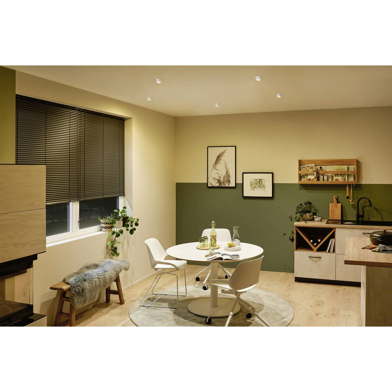 Paulmann 93380 GIL LED LEGGIO LUCE CALDA DACIBILE/Oro Dimmabile Luce calda