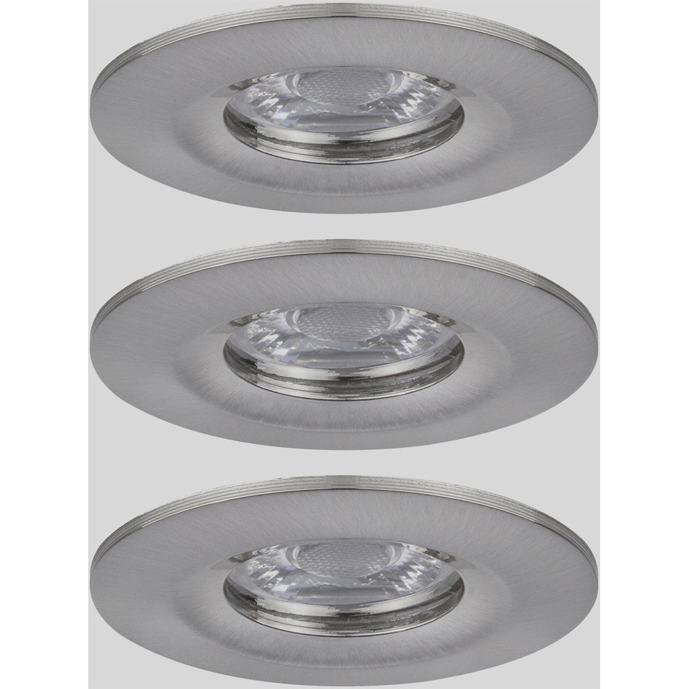 Paulmann 94301 EBL Nova Mini Kit d'encastrés LED 4W Fer 3 pièces