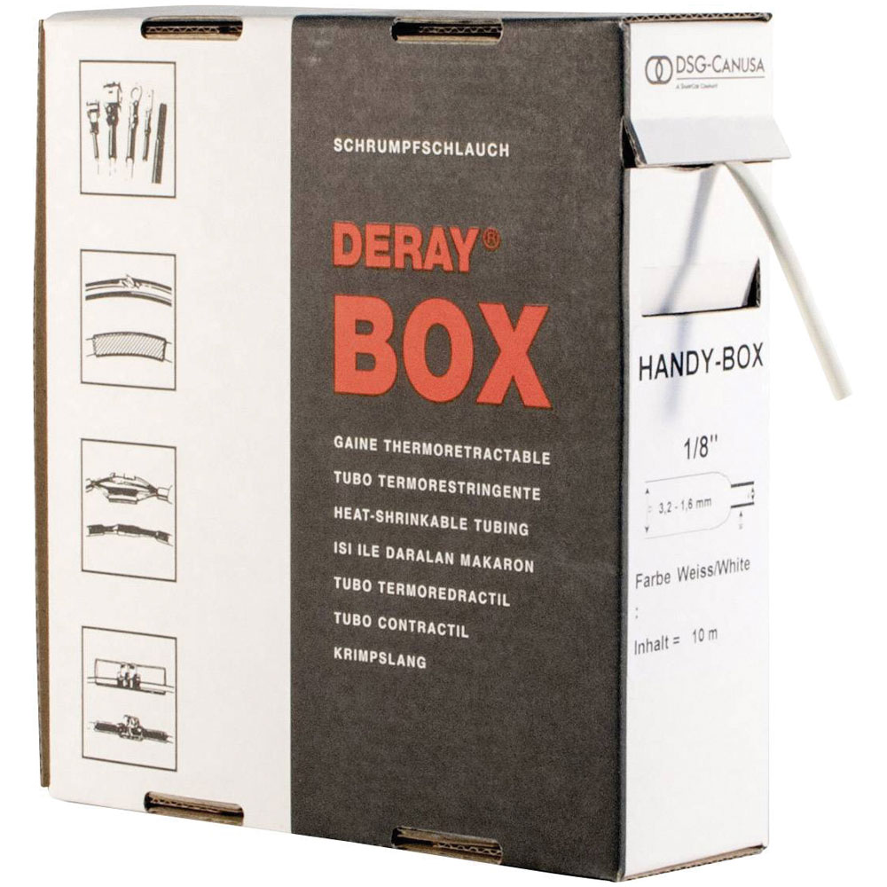 DSG-Canusa 8610095012 DERAY Termocontraíble Transparente 9.50mm 5m 2:1