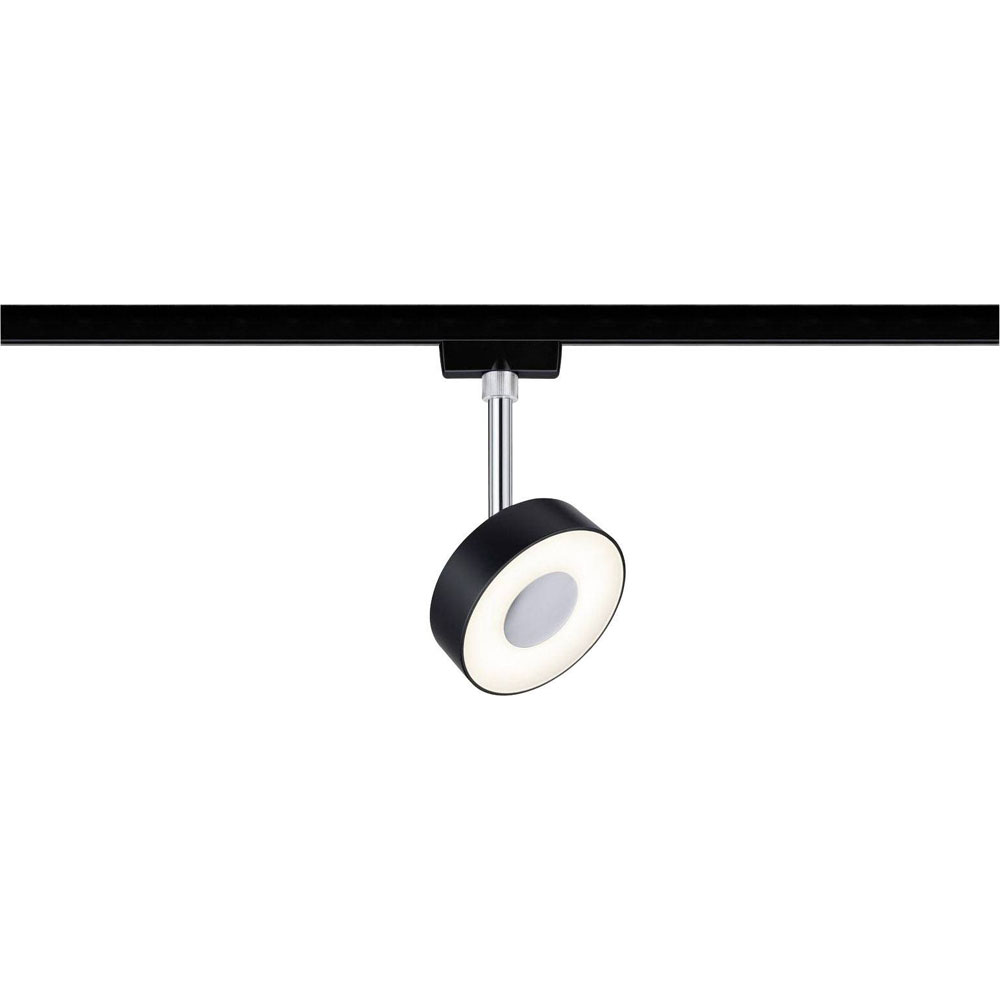 Paulmann 96915 URail LED Light 5W Nero Opaco Compatibile con binario ad alta tensione