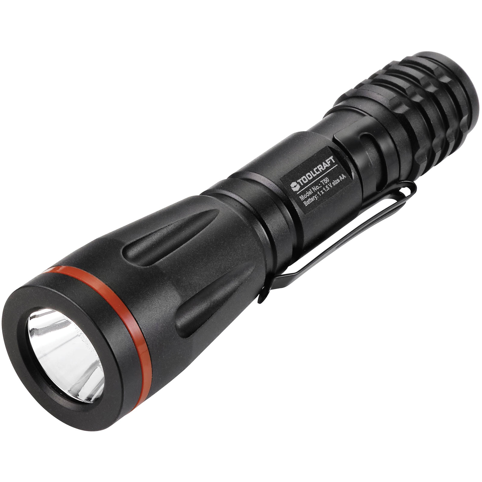 Toolcraft TO-7566324 T50 Luz de trabajo LED con clip a batería 50 lm 47 g